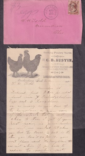 1886 copertina lettera - copertina, e