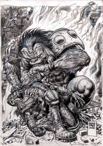 Glenn fabry 2000ad judge - glenn,