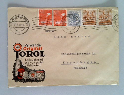 1947 germania berlino - berlino, a